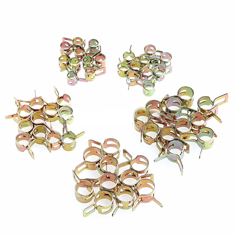SHGO 50Pcs 5/6/7/8/9 мм пружинный зажим Топливопровод шланг водяной трубы Воздушная