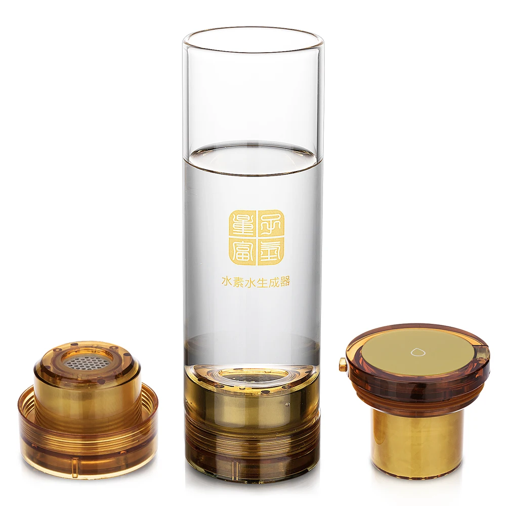 Electrolysis water Hydrogen and oxygen separation generator cup and Molecular Resonance Effect Technology 7.8hz
