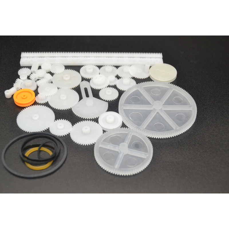 34 вида комплектов пластиковые зубчатые рейки вал зубчатый шкив для ремня