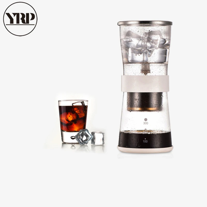 YRP 400 мл эспрессо кофе холодного пива Кофеварка Бытовая многоразовая