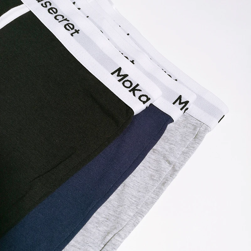 Дышащие мужские боксеры нижнее белье из хлопка De Marca Para Hombre Cueca Calvin сексуальные