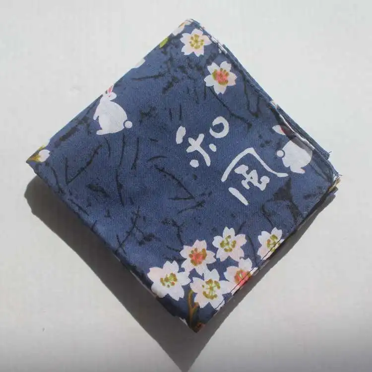 Япония Обернуть Ткань платок furoshiki хлопок /с принтом 52 см/много использования