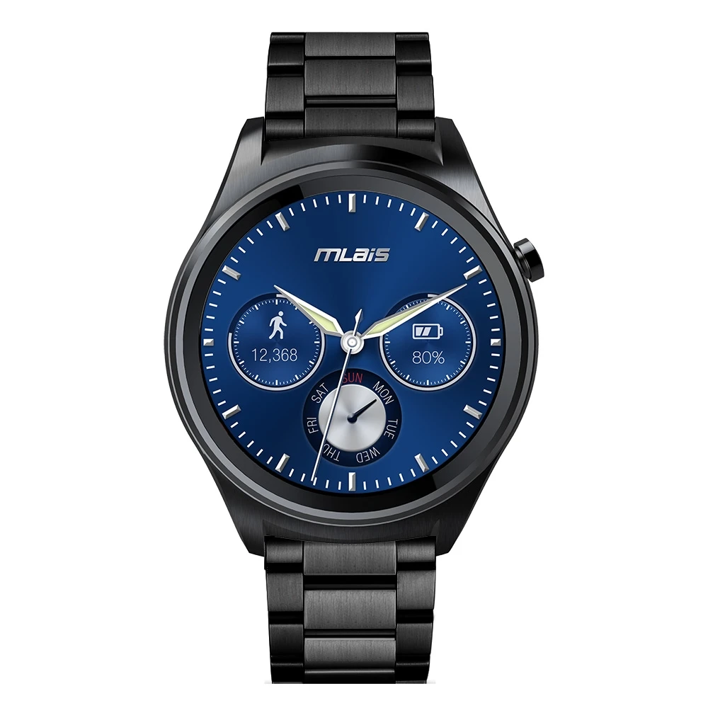 Mlais Смарт Часы Шагомер MTK2601 Очаг Rate Measurement Многофункциональные часы для Android 5.1