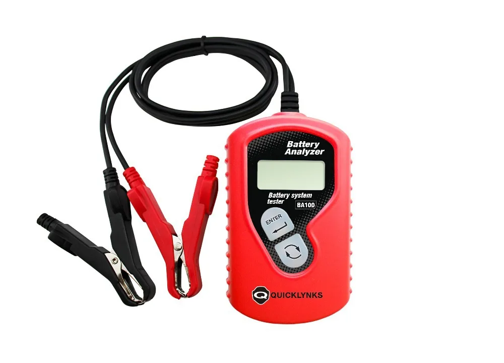 Professional car battery tester tool 12V vehicle analyzer charging percentage test life free shipping |
