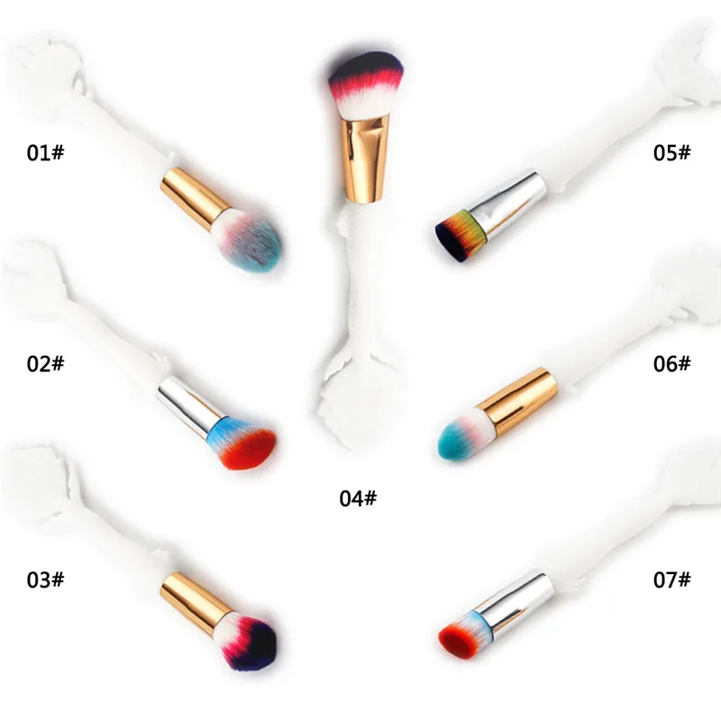 1 шт. набор кистей для макияжа в форме рыбы кисть нанесения основы Кисточки