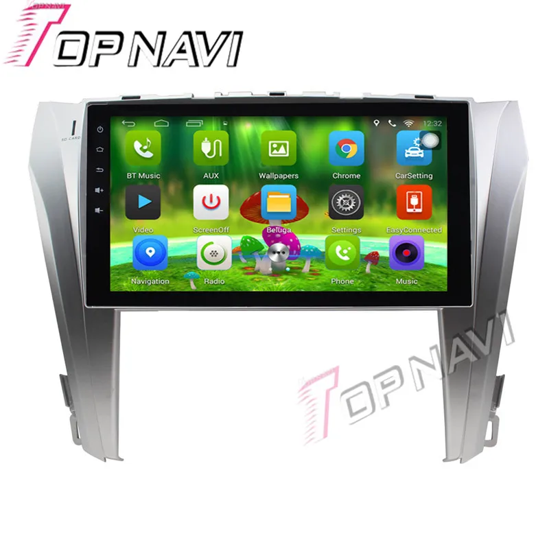 Topnavi 10 1 ''четырехъядерный Android 6 0 Автомобильный GPS-навигатор для TOYOTA Camry 2015
