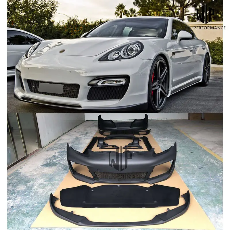 Комплект кузова автомобиля из углеродного волокна и FRP для Porsche Panamera V Style 10