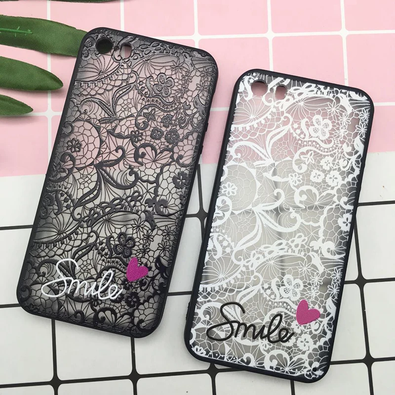 Кружевная задняя крышка для OPPO R15 R7 R7S R9 R9S R11 R11S Plus A33 A37 A53 A57 A59 A71 A77 A79 A83 A3 F5 F7 |