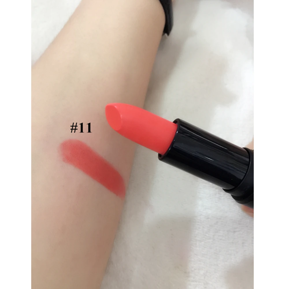 MAANGE Pro Lips Makeup увлажняющая матовая губная помада сексуальная водостойкая стойкая легкая в носке губная помада блеск Косметика 12 цветов - Цвет: 11