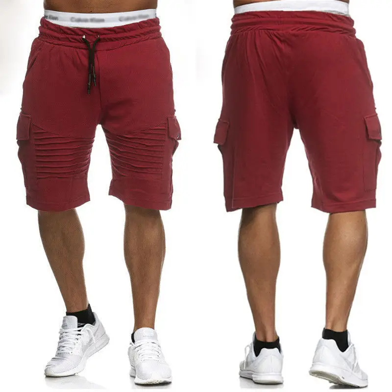 Шорты-карго мужские камуфляжные повседневные удобные штаны брендовая одежда