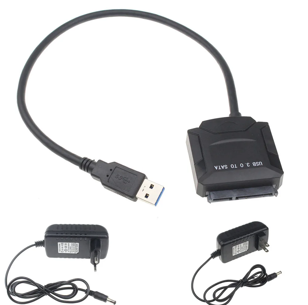 Высокое качество USB 3 0 для SATA кабель адаптера 2 5 &quotSSD HDD дюймов жесткий диск данных