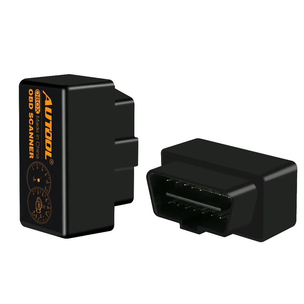 AUTOOL OBOX Bluetooth Автомобильный Диагностический elm327 OBD 2 сканер Elm 327 v1.5 OBD2 II Интерфейс
