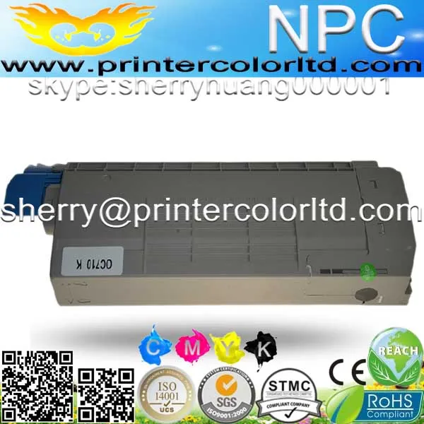 Цветной Новый тонер картридж для Oki data C822/C822N/C822DN/C822MFP/C822 A3 цветная печать