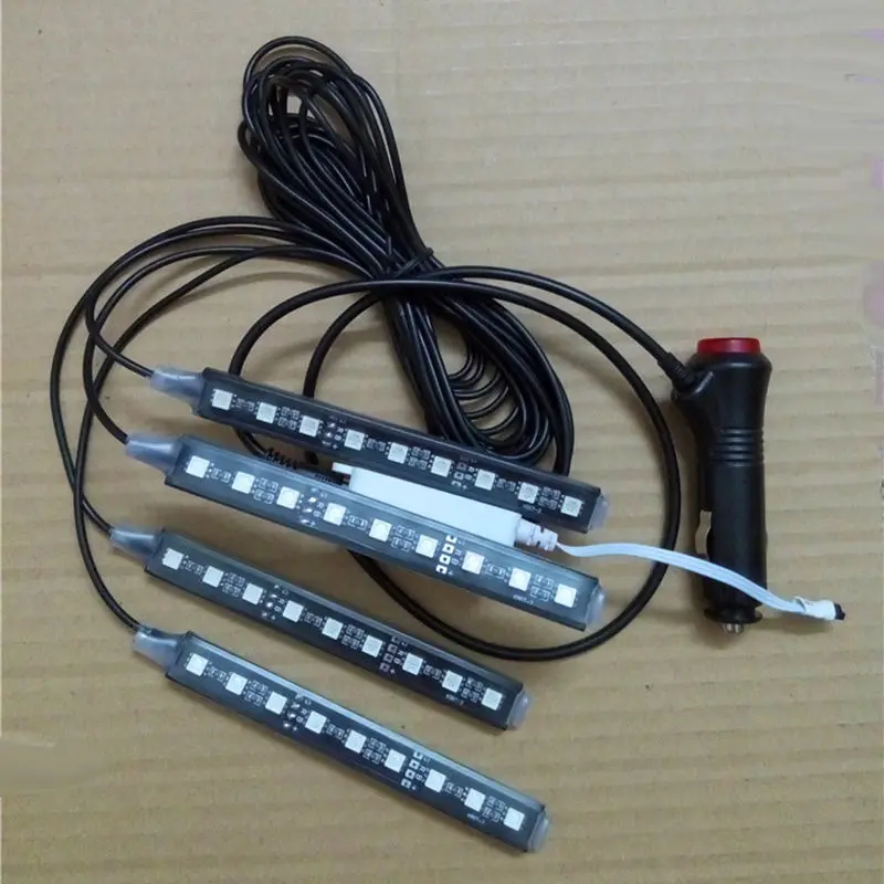 12 В постоянного тока 4 шт. 9LED пульт дистанционного управления автомобильный