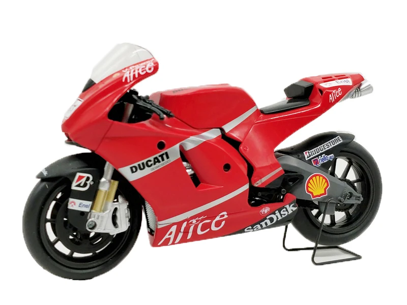 1:12 Ducati Desmosedici WC2009 литье под давлением гонки без коробки