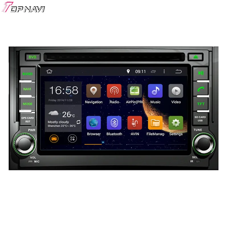 Topnavi 6 2 ''четырехъядерный Android 0 Автомобильный GPS-ПК для HYUNDAI H1/Grand Starex Royale/i800/H-1/H-1
