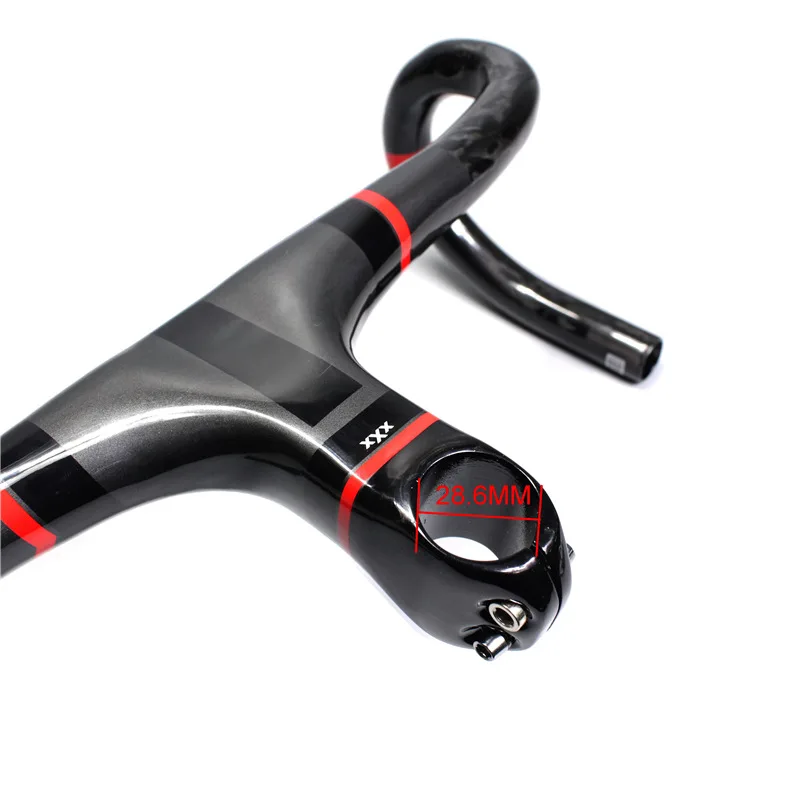 AOXIN углеродный Руль Запчасти велосипеда 2017 Новый аутентичный дорожный велосипед