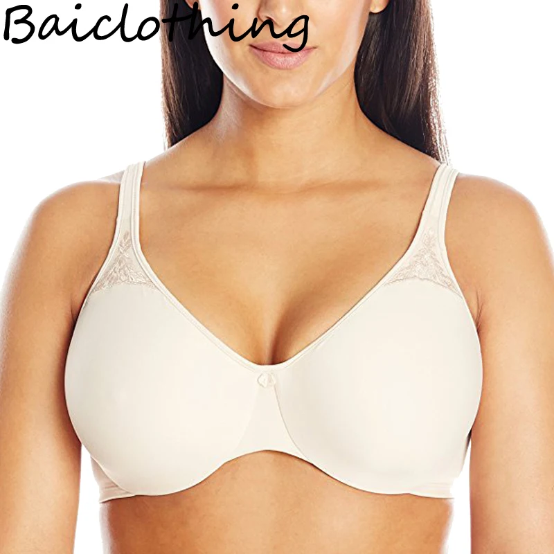 Женское нижнее белье BAICLOTHING Dop бесшовное с полным покрытием бюстгальтер без