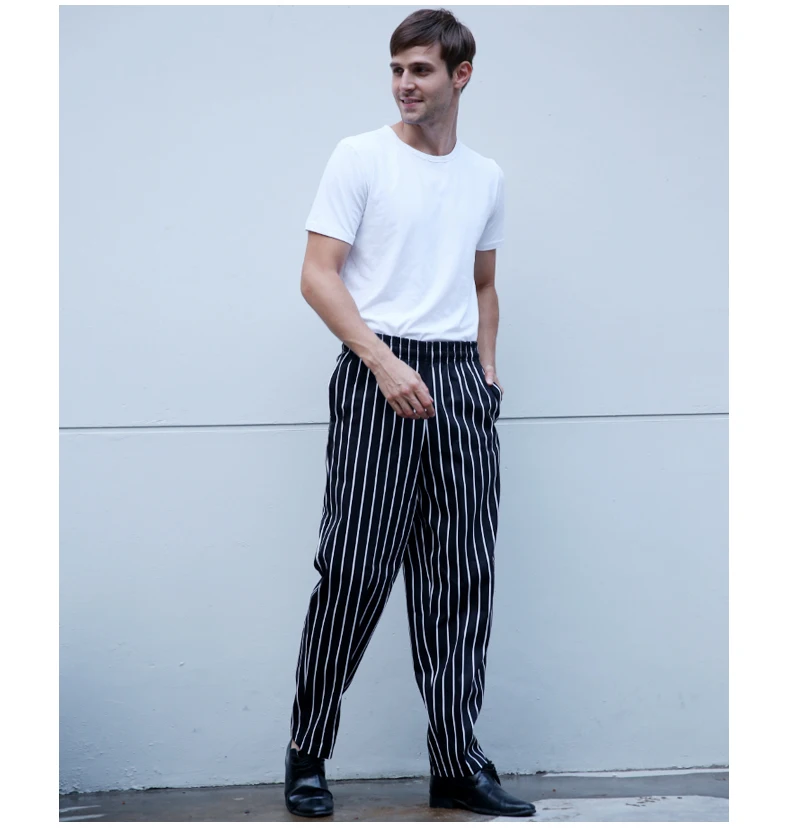 Дизайнерские дешевые брюки шеф повара Рабочие Комбинезоны для общественного