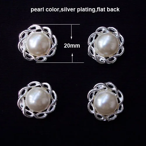 

(S0432)10pcs/lot, 20mm diameter stunning rhinestone embellishment ,without loop at back