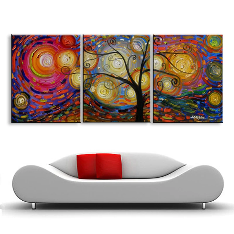 

oil painting Abstract oil painting hand painted landscape oil painting living room bedroom restaurant use Decorative DY-018