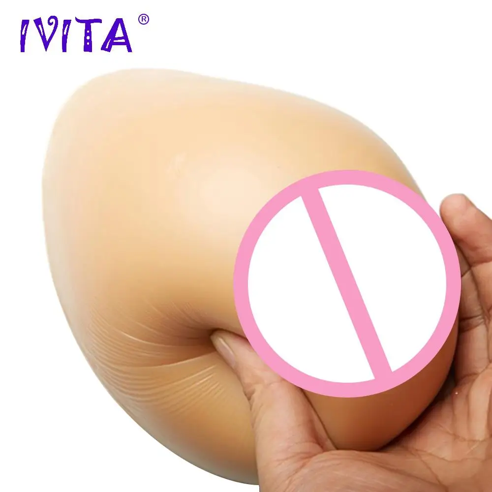 IVITA 4600 г Искусственные Поддельные груди реалистичные силиконовые формы для