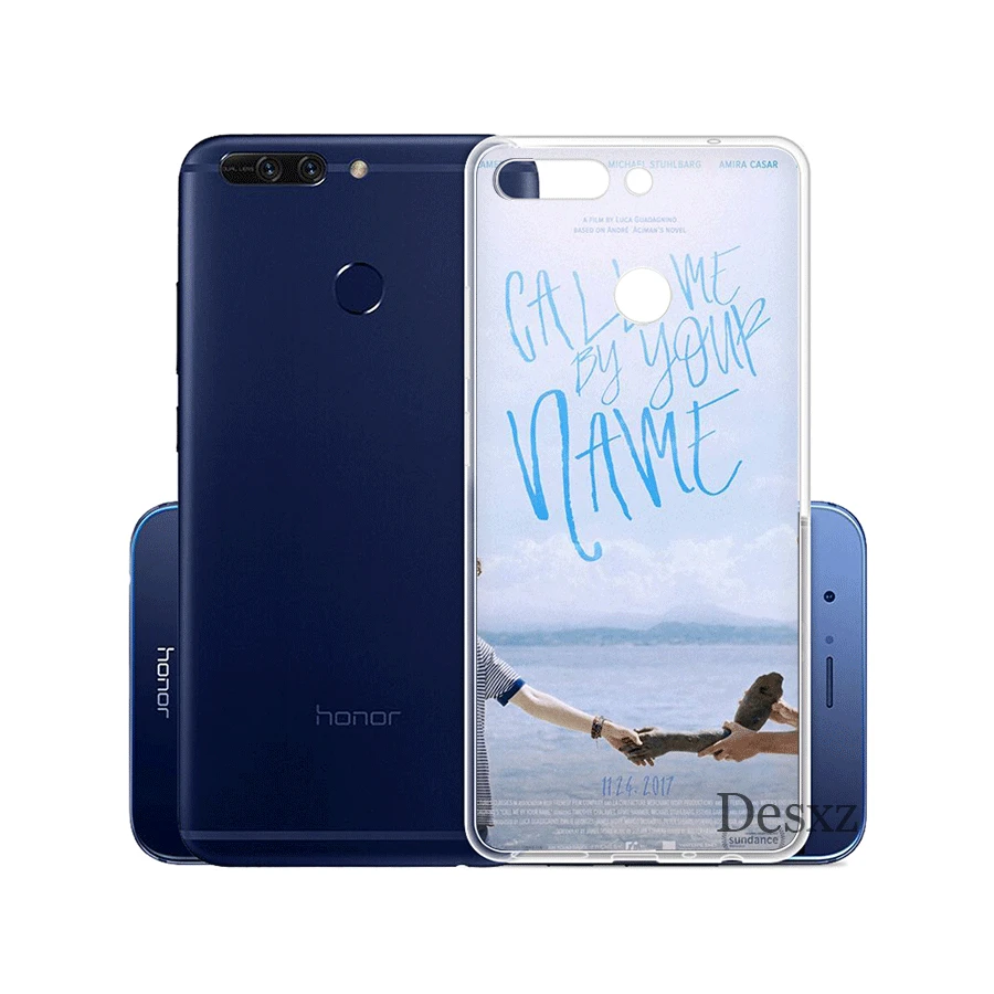 Чехол для телефона с надписью Call Me By Your Name Poster Huawei Honor Note 6A 6C 7A 7X 7C Pro 8 9 10 Lite Play Shell |