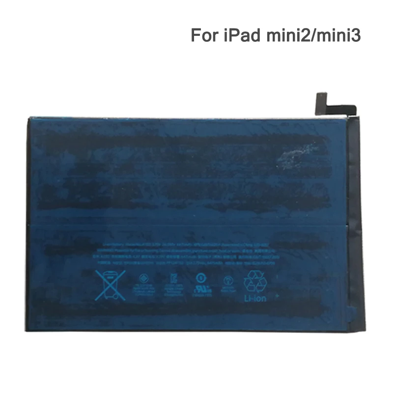 Новый 6471 мАч Замена Батарея для Apple iPad mini 2 3 A1489 A1490 A1491A1512 A1599 планшет Встроенные