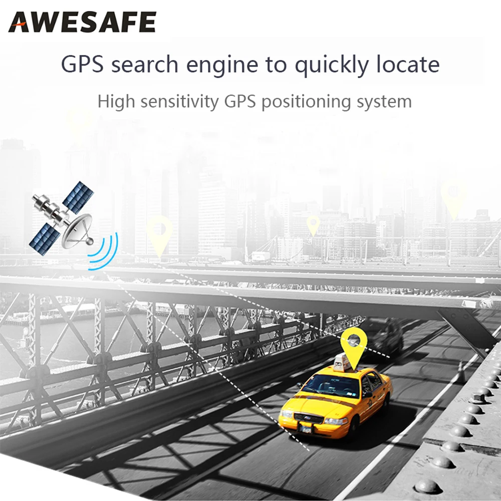 Awesafe автомобиль анти Антирадары центральной консоли мини с GPS для России X/K/ct/l 360