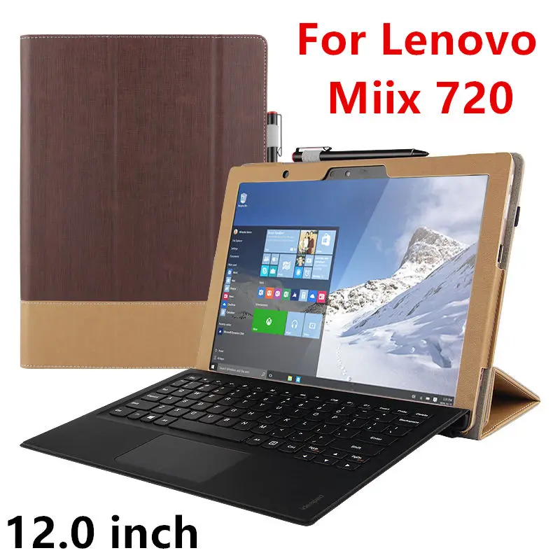 Чехол для Lenovo Miix 720 защитный кожаный смарт чехол Ideapad MIIX720 защитные 12 0 дюйма чехлы
