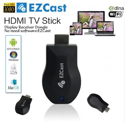 Новинка 2017 беспроводное устройство для потоковой передачи Wi Fi на телевизор hdmi 1080p