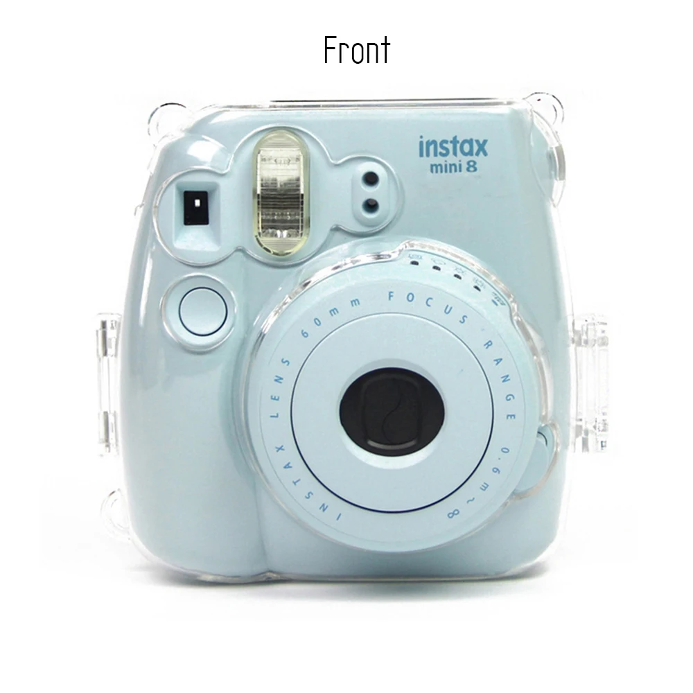 Прозрачный защитный чехол для Fuji Fujifilm Instax camera Mini 9 8 8+ мгновенные аксессуары