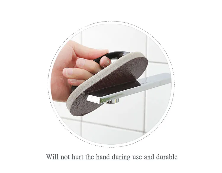 Emery Sponge Tiles Brush with Handle, Strong Decontamination Bath Brush, Magic Decontamination Brush, Kitchen Clean Tools