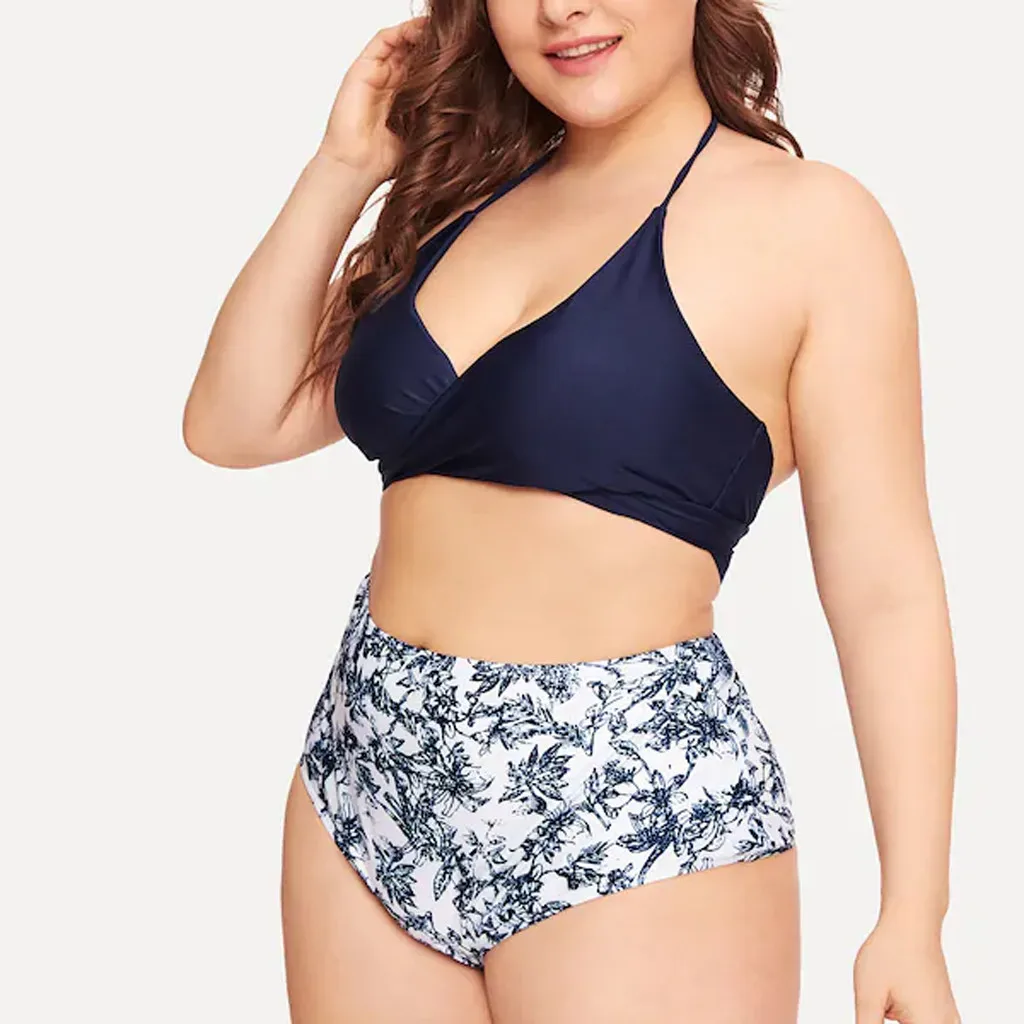 Пляжная одежда SAGACE Женский купальник Танкини с пуш-апом из двух предметов бикини