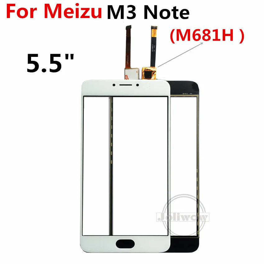 For Meizu M3 Note Touch Screen glass Replace note M681H Panel Sensor Front Glass Parts Meilan 3 Touchscree | Мобильные телефоны и