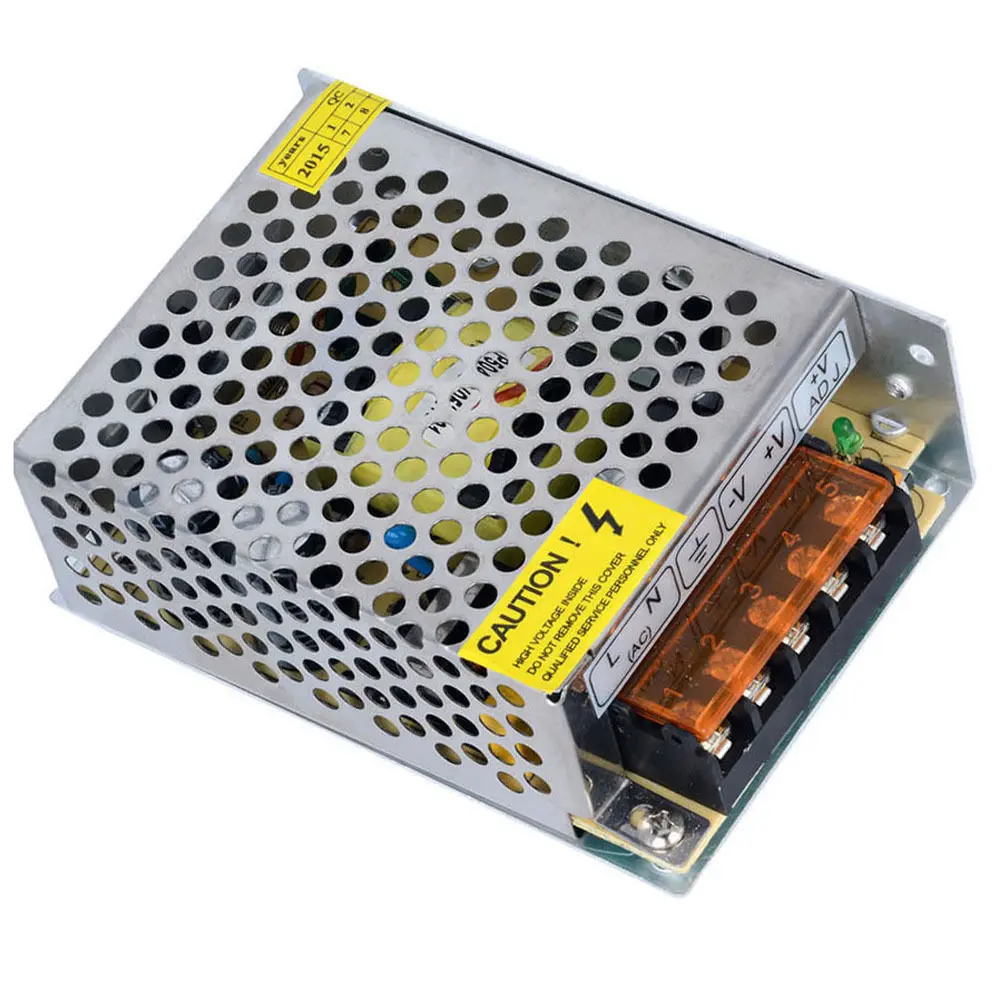 Блок питания светодиодной ленты 60W 100W 300W AC 110 V-220 V TO DC12V 2A/5A/8.3A/20A/25A/30A переключатель питания адаптер Светодиодный светильник привод