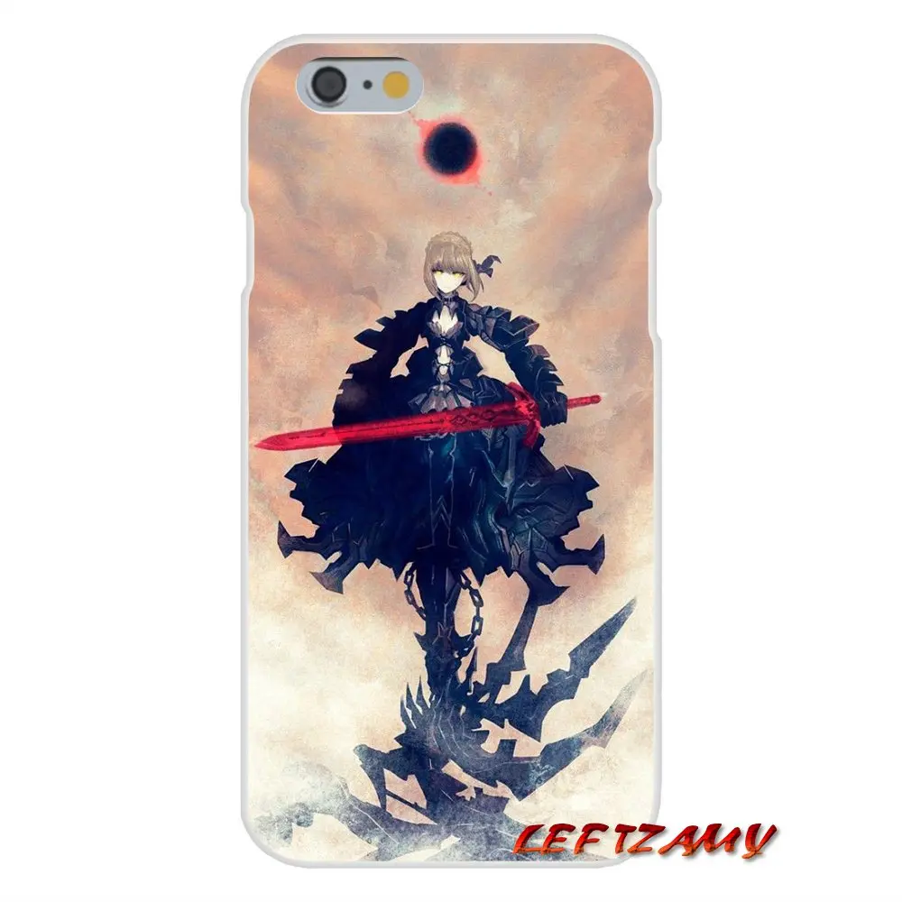 Fate Zero Stay Night Saber аксессуары чехлы для телефонов Motorola Moto G LG Spirit G2 G3 Mini G4 G5 K4 K7 K8 K10 V10 V20