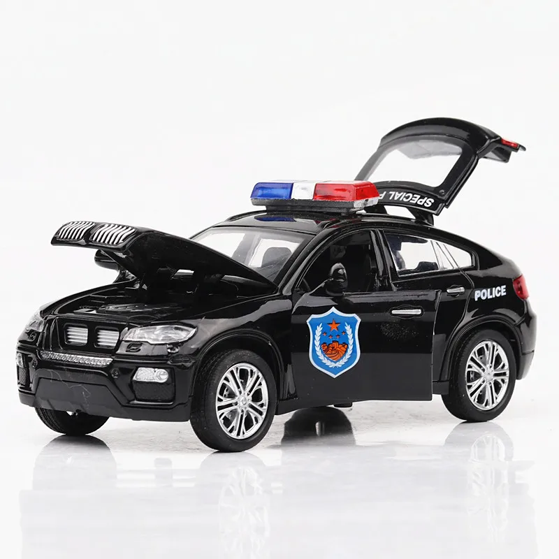 1:32 BMW X6 специальный автомобиль детский Выдвижной Автомобиль моделирование сплав