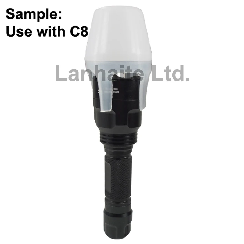Лампа диффузор для светодиодной вспышки 22 мм 50 (1 шт.)|diffuser for flashlight|diffuser flashlightdiffuser
