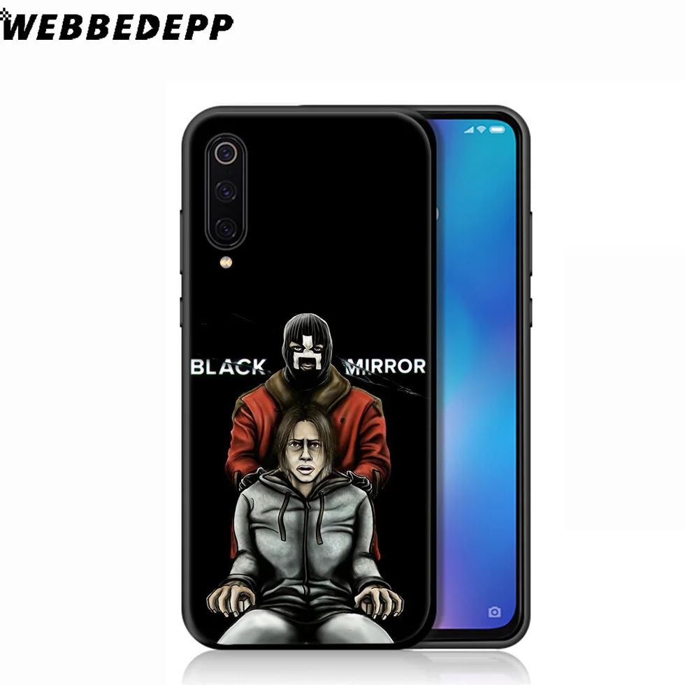WEBBEDEPP черный зеркальный ТВ-шоу мягкий чехол для Xiaomi Mi 9T 9 8 SE 6 A1 A2 A3 Lite MiA1 MiA2 MiA3 F1 MAX 3