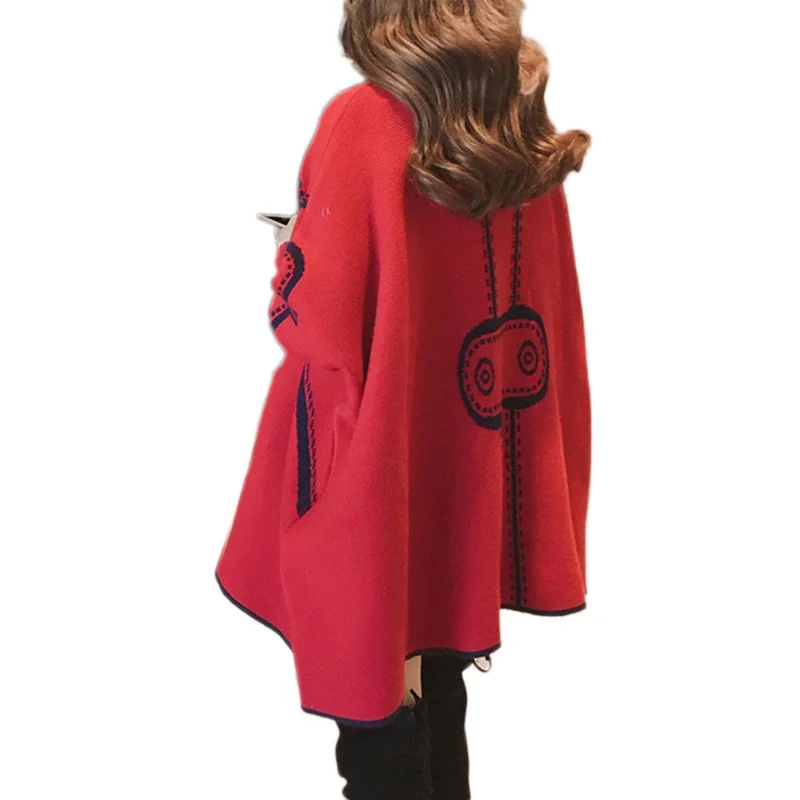 2019 Spring New Women Knitted Pullover Korean Loose High Collar Cloak Knitwear Mid-Long Autumn Winter Bat Sweater Female Vs534 | Женская