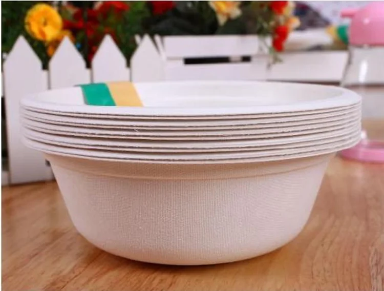 Бумажная чаша для барбекю одноразовая посуда целлюлозная Экологически чистая и