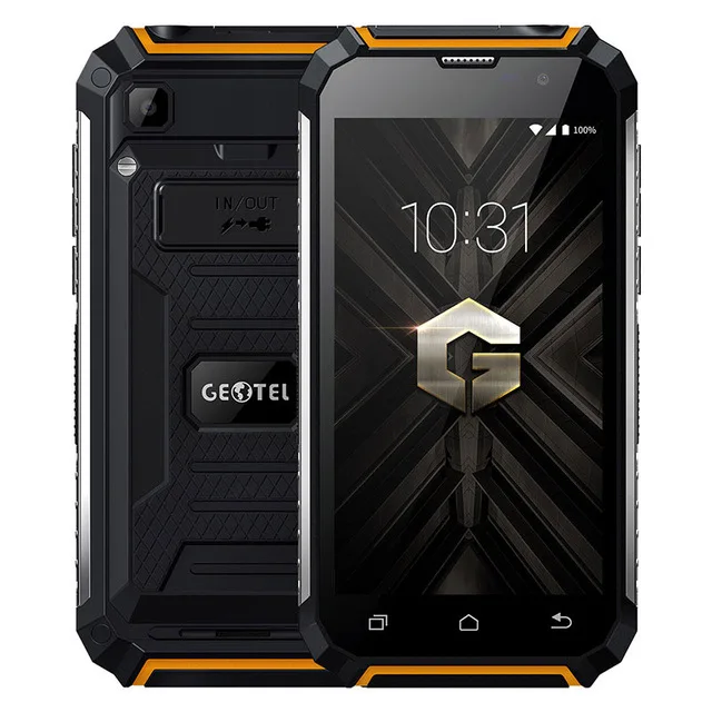 Geotel G1 смартфон с 5 дюймовым дисплеем четырёхъядерным процессором MTK6580A ОЗУ 2 Гб ПЗУ