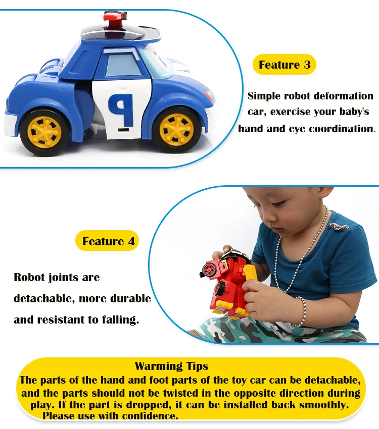 Игрушечная машинка Poli для мальчика, детский робот, машинка для трансформации, мультипликационная игрушка, автомобиль Jouet brinquedo, подарок на день рождения для детей