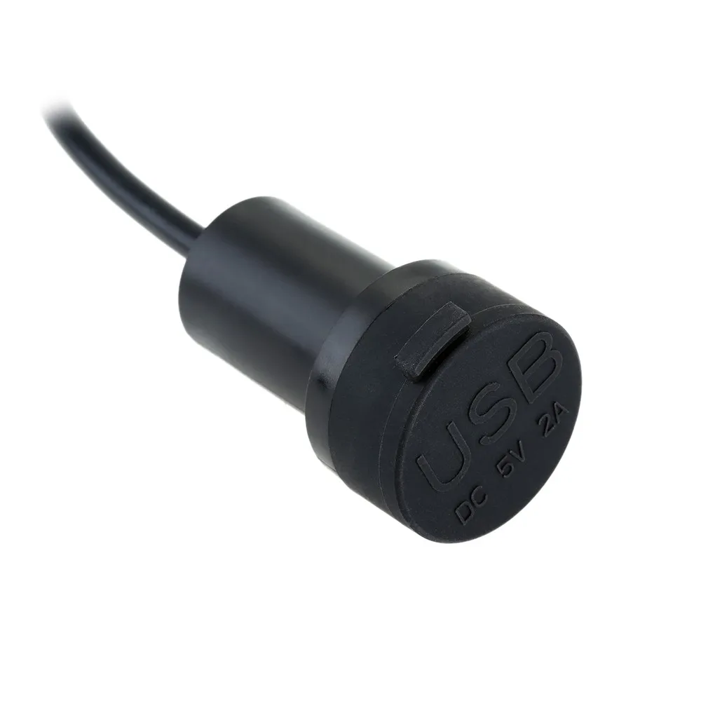 Мотоцикл двойной usb разъем для автомобиля 12 V светодиодный USB с водонепроницаемым