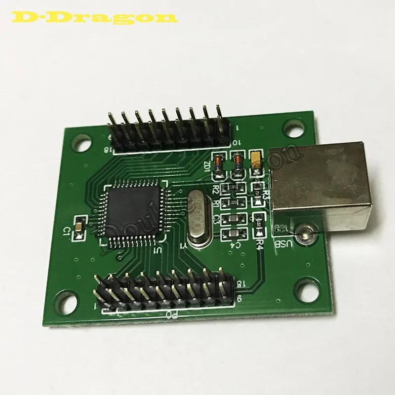 

Wholesale 20pcs/lot 2 players Jamma USB control board to PC PS3 for 4/8 way zippy Joystick,Happy style Push button