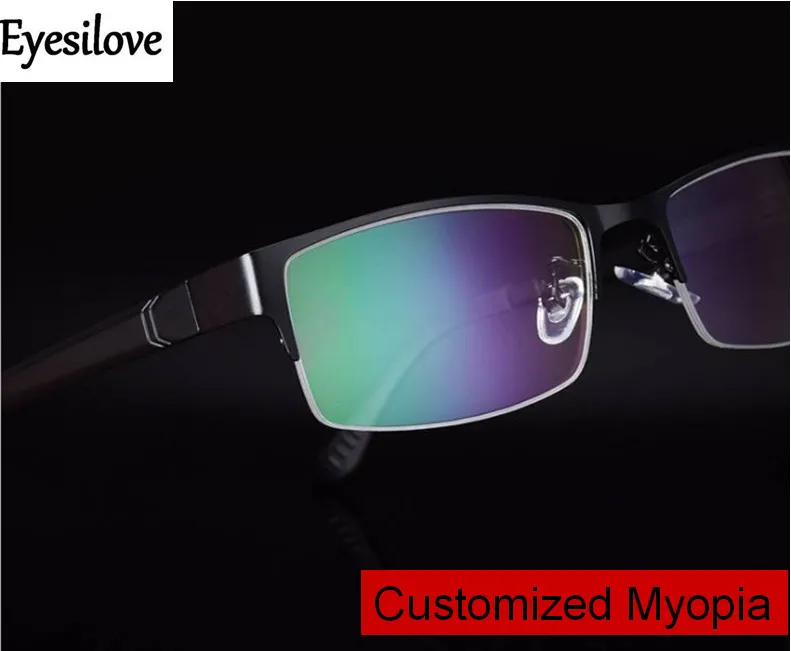 Мужские очки для близорукости Eyesilove по рецепту с одинарным зрением| |