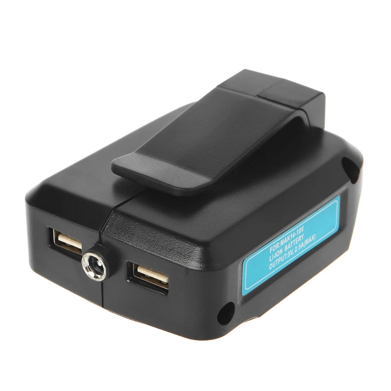 USB адаптер для зарядки конвертер литий ионной батареи MAKITA ADP05 14 18 в|Адаптеры AC/DC| |
