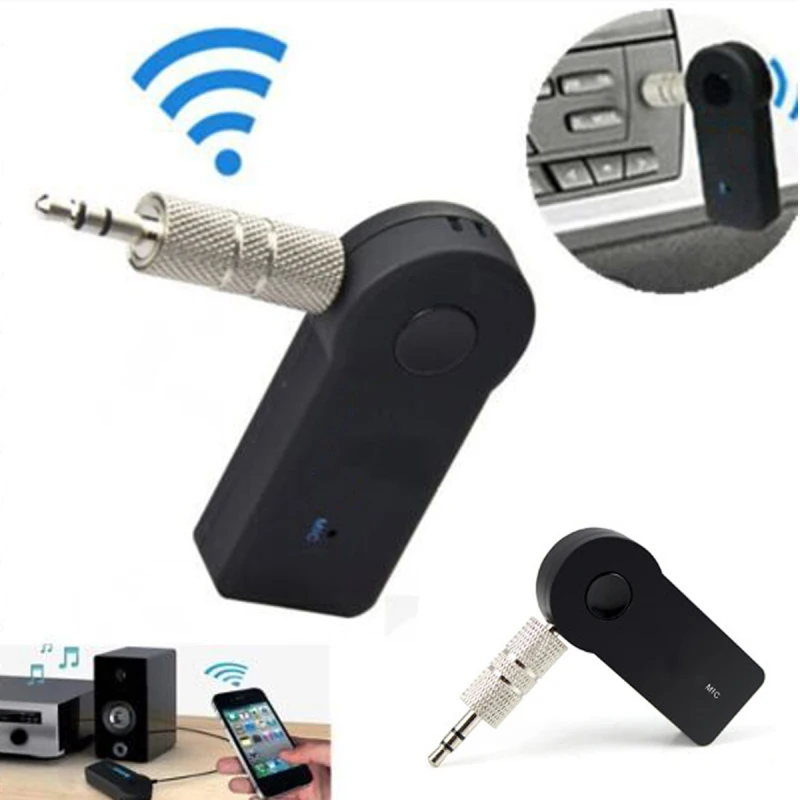 Стерео 3 5 Беспроводной Bluetooth приемник передатчик адаптер для автомобиля Музыка