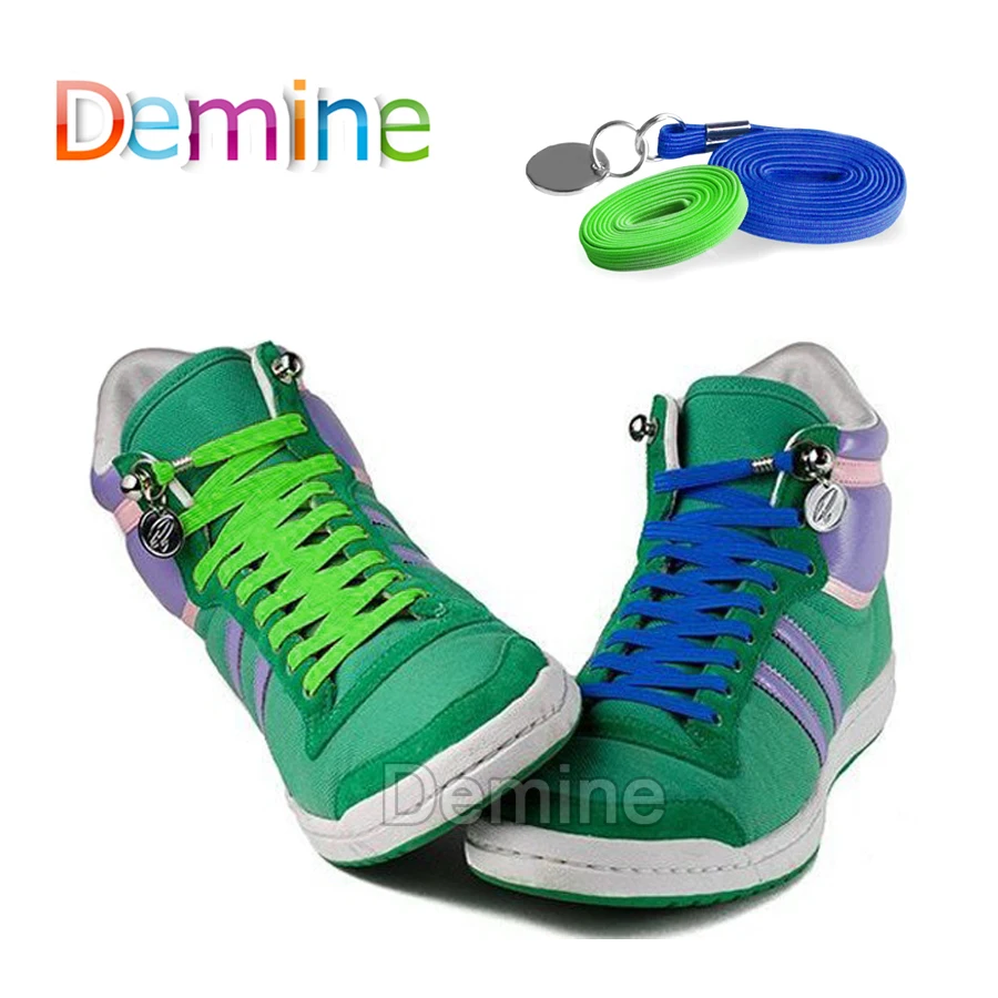 Demine эластичные шнурки для мужчин и женщин мужские кроссовки спортивная обувь